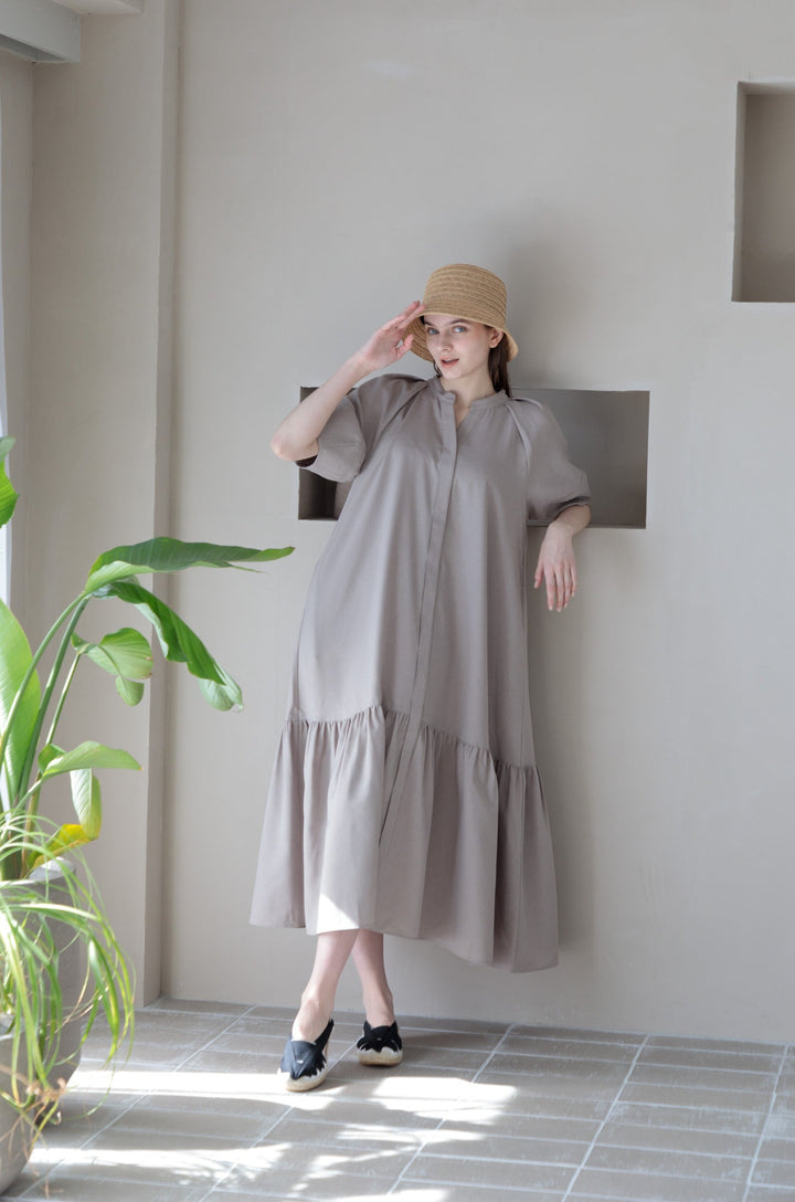 PUFF SLEEVE DRESS